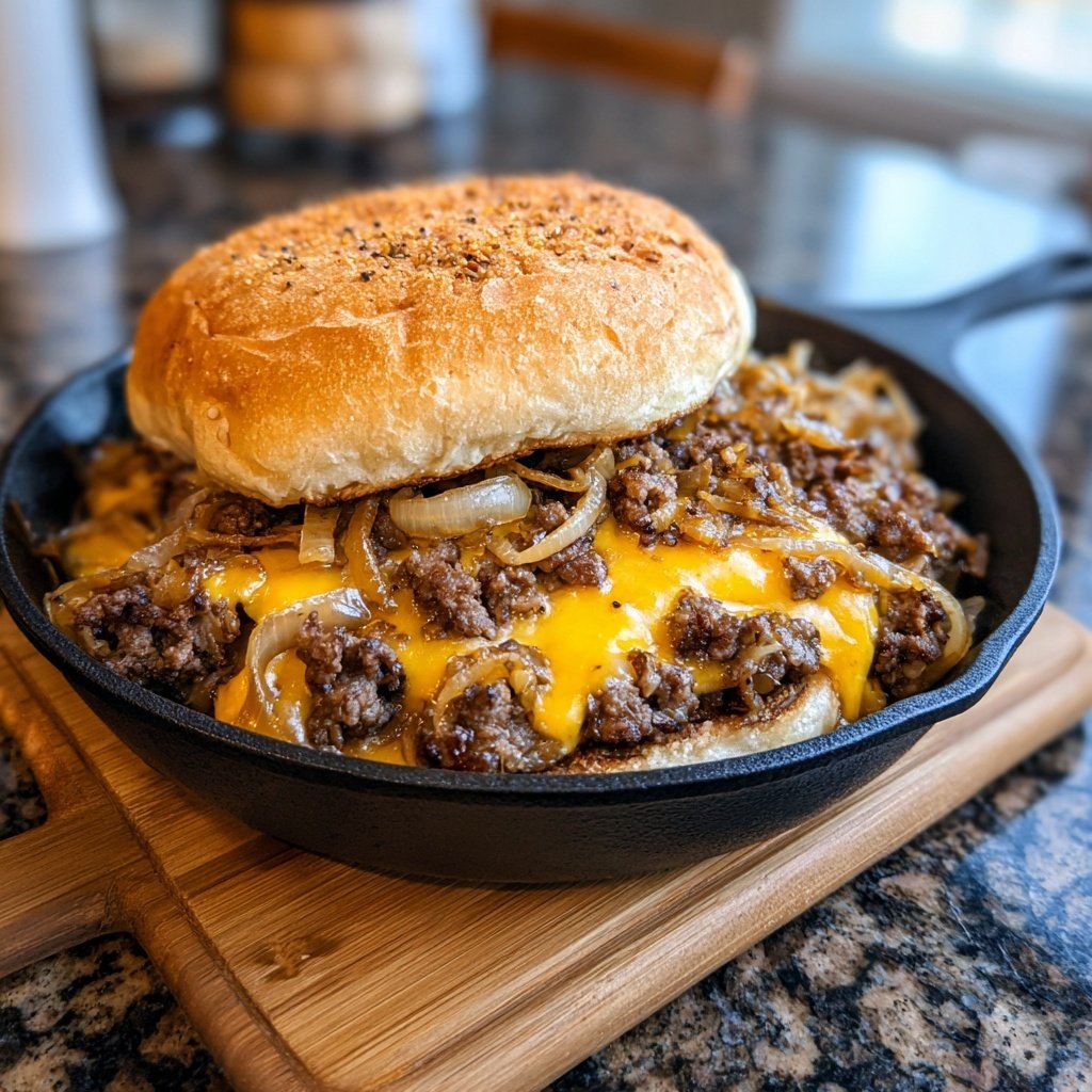 Classic Hamburger Meat Skillet Dinner