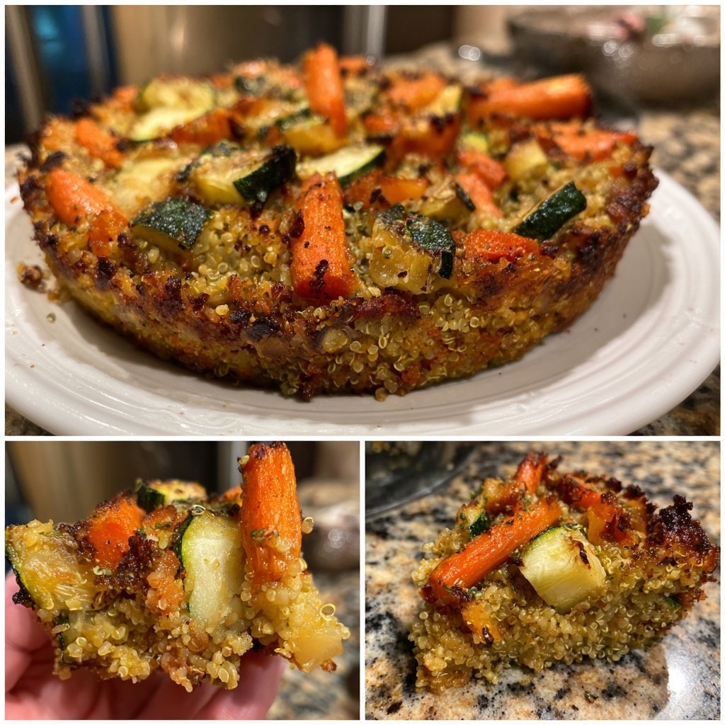 Sunday Roasted Vegetable Grain Bake