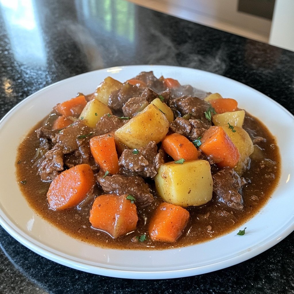 Beef Stew With Carrots and Potatoes