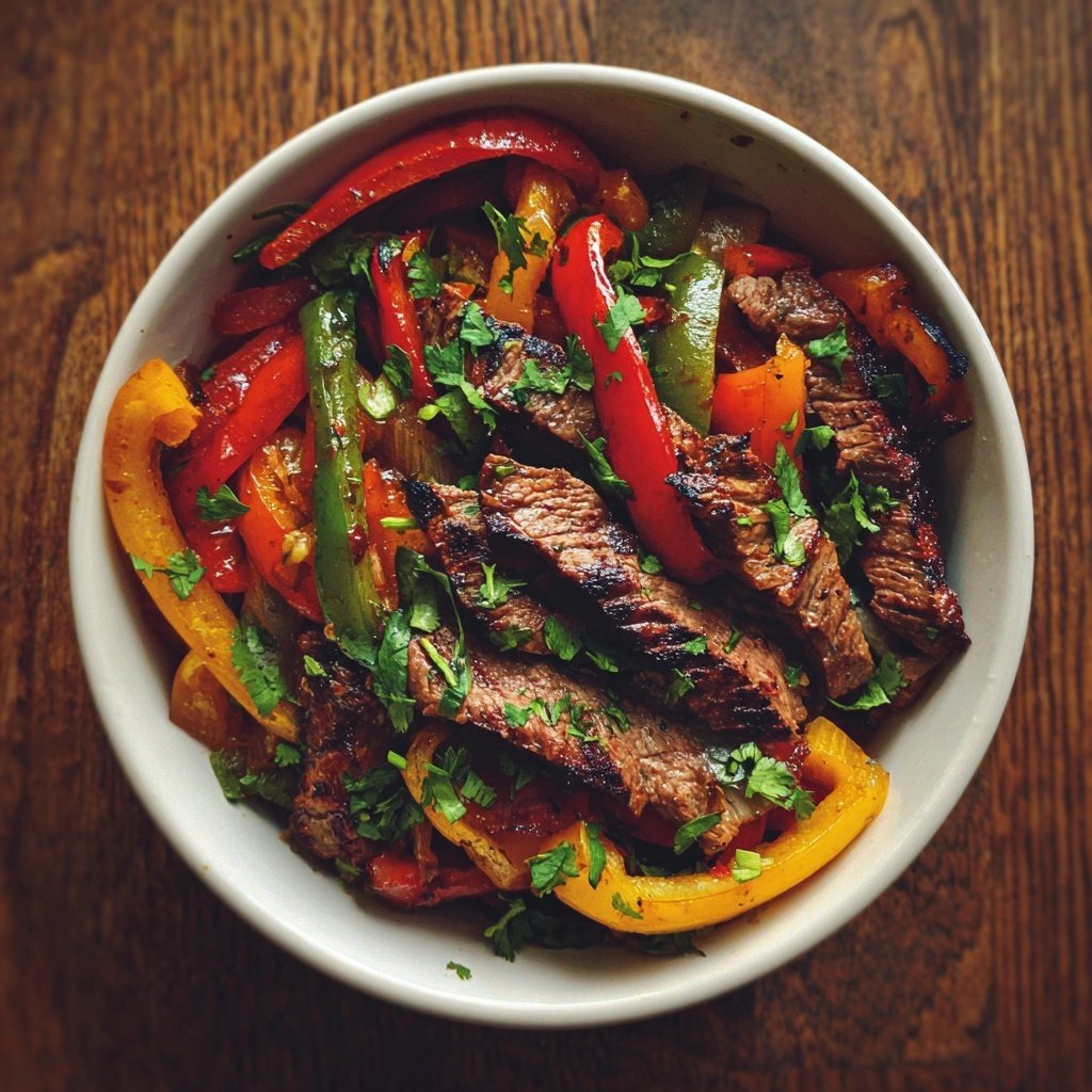 Grilled Steak Fajita Bowls
