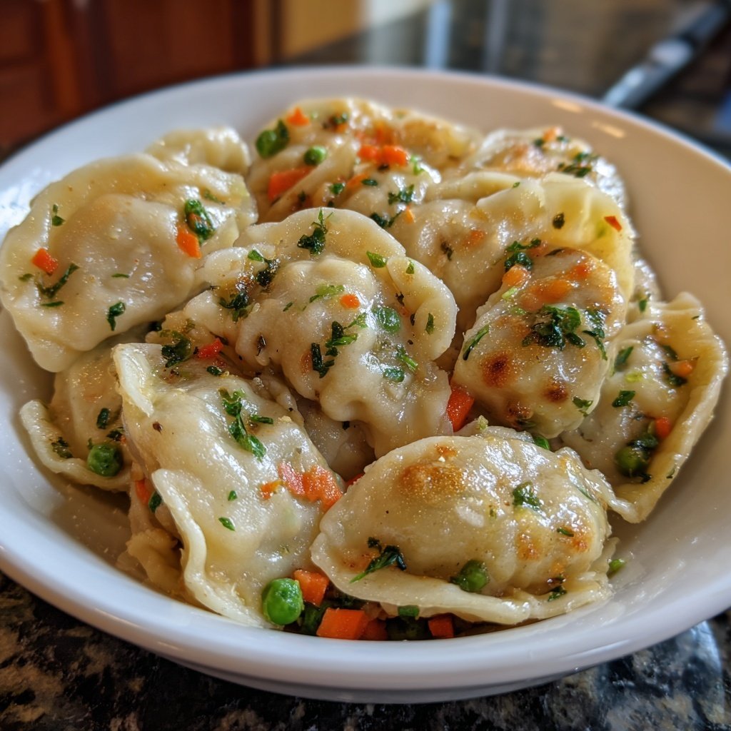 Super Bowl Party Food Veggie Dumplings