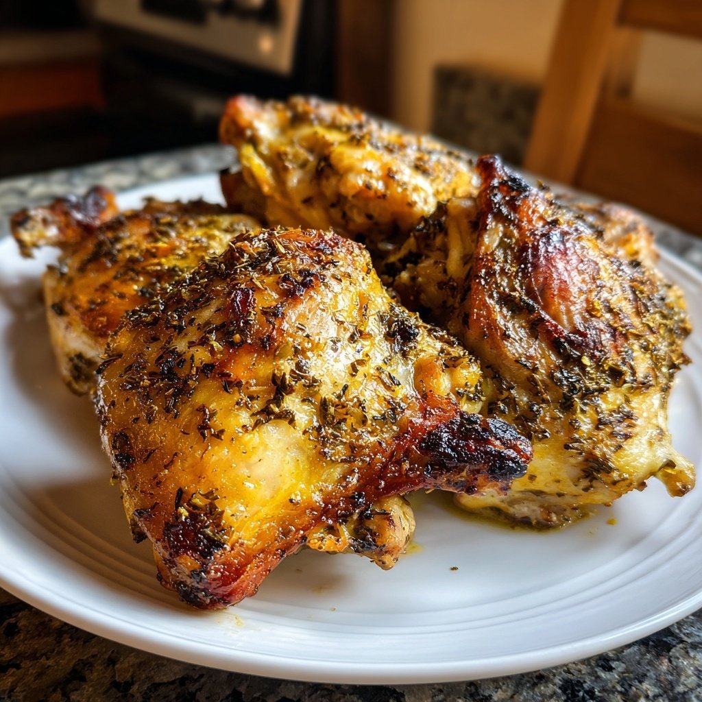 Mediterranean Baked Chicken Thighs