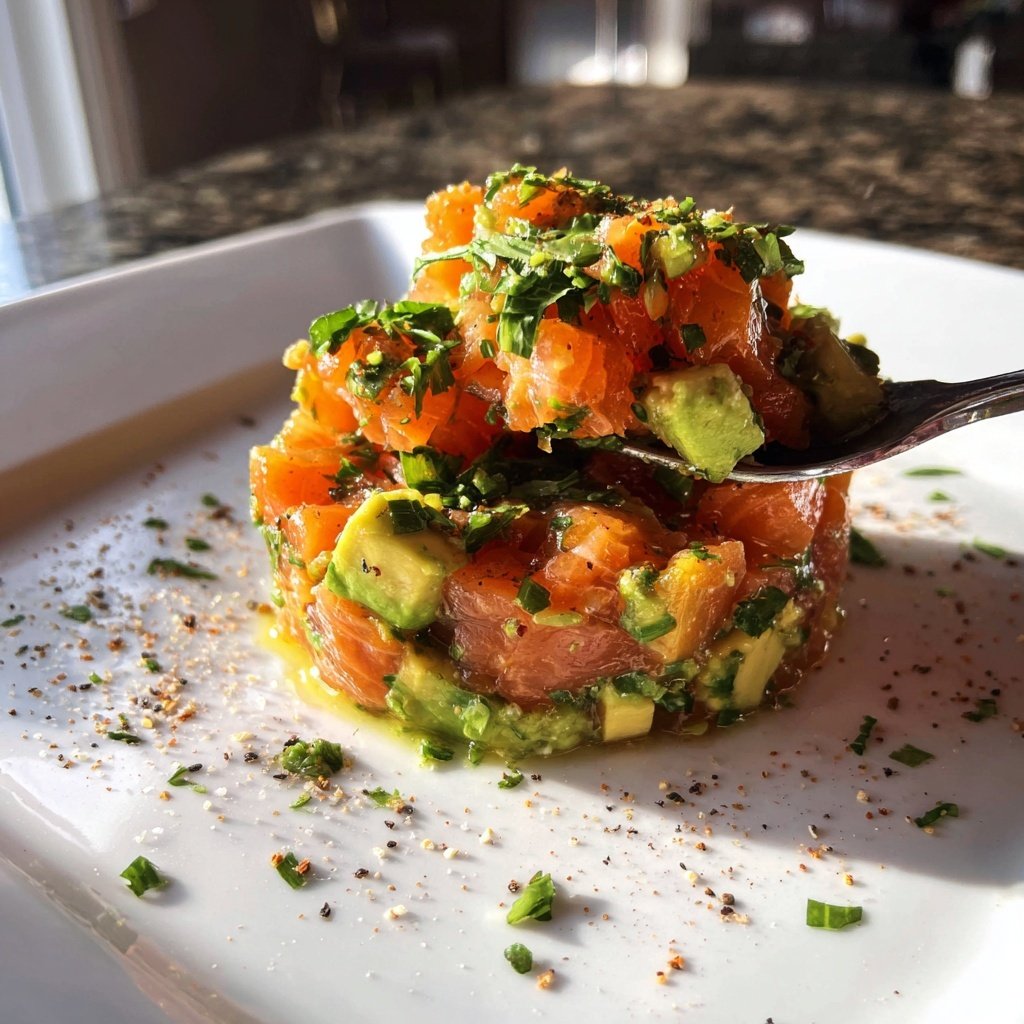 Salmon Tartare with Avocado