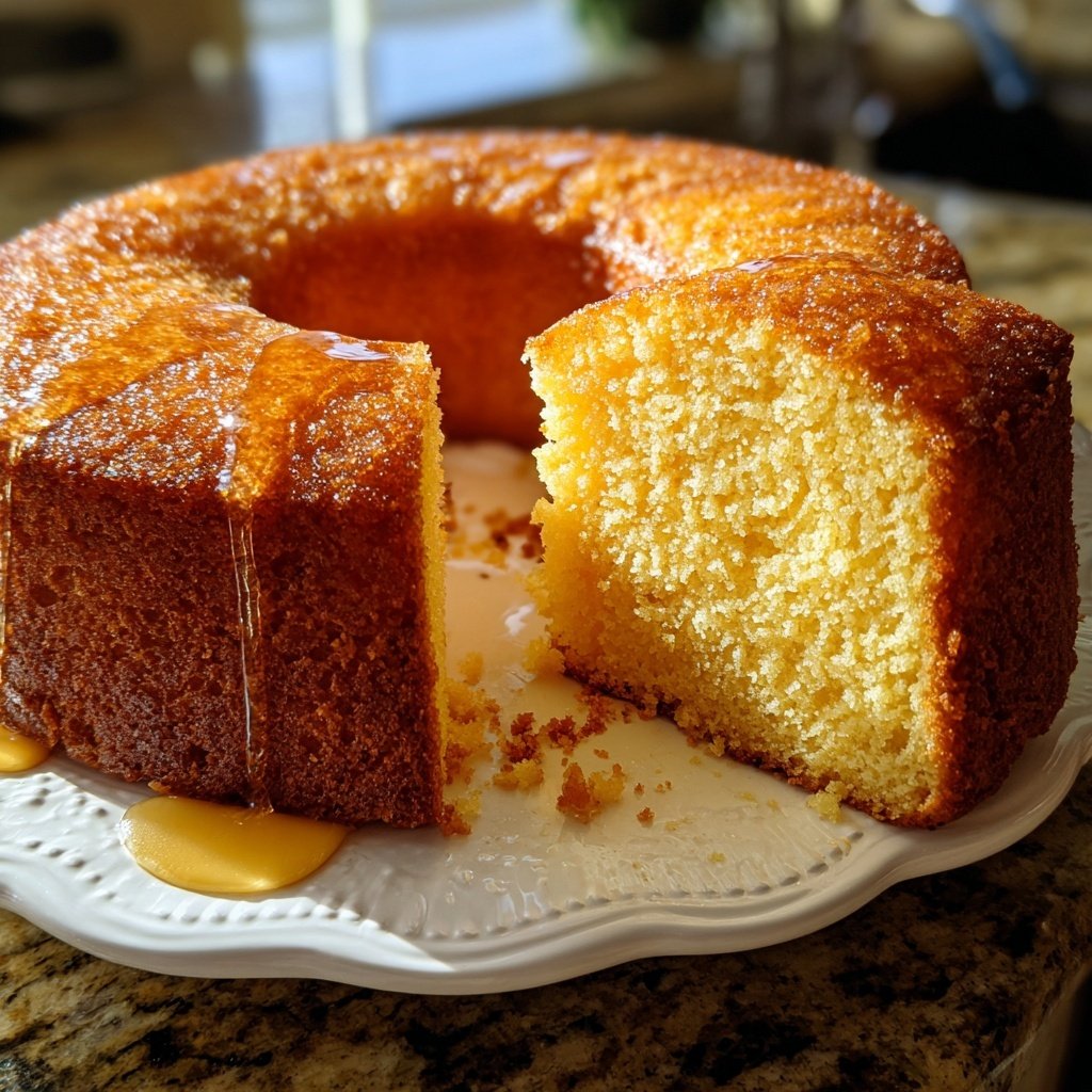 Simple Vanilla Butter Cake