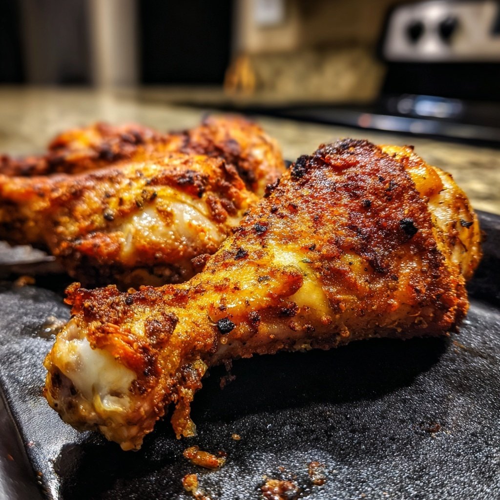 Crispy Oven Baked Drumstick Chicken
